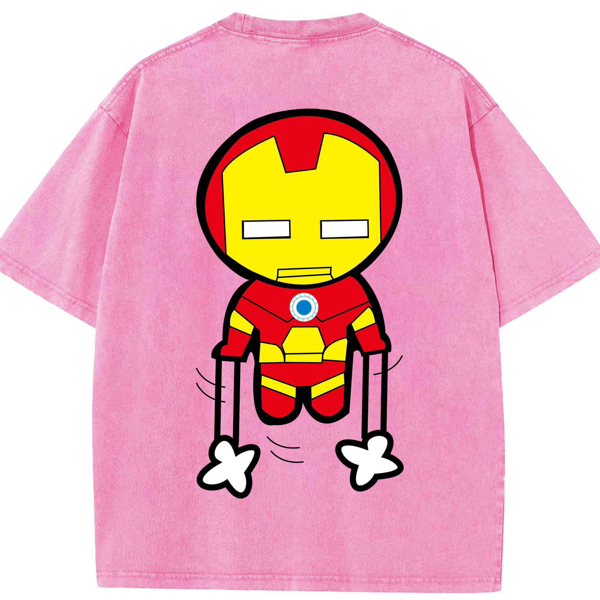 （画像用） アベンジャーズ The Avengers 綿100% ヴィンテージ風 半袖Tシャツ（背面プリント）